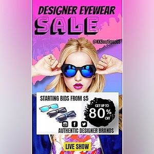 DESIGNER EYEWEAR, 😎🤓 Like This Post To Get Notified When I Go Live